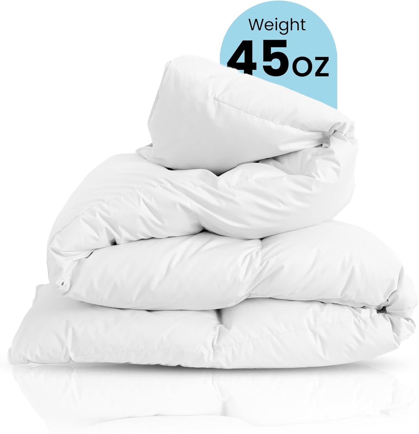 Cozy Dream 25% Down, 75% Feather Comforter, All Year Duvet Insert