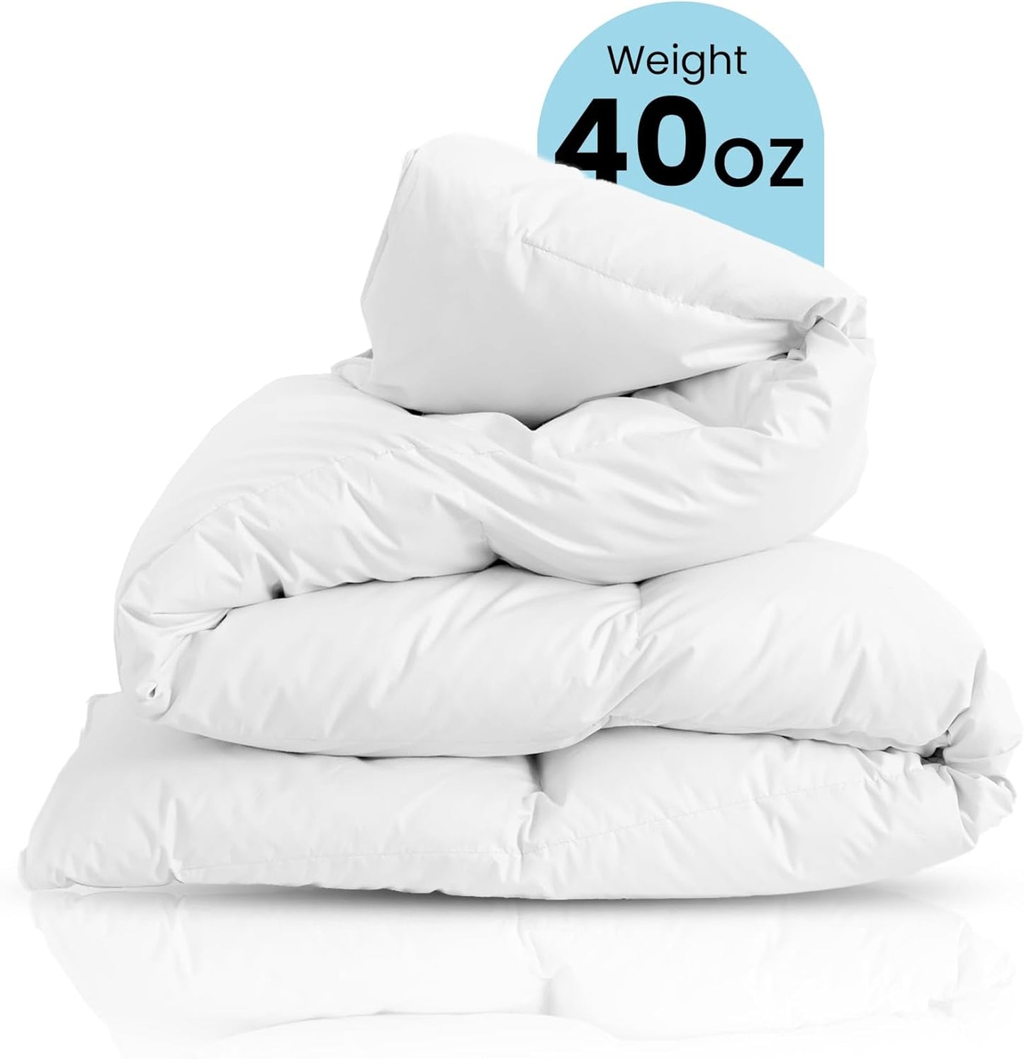 Cozy Dream 25% Down, 75% Feather Comforter, All Year Duvet Insert