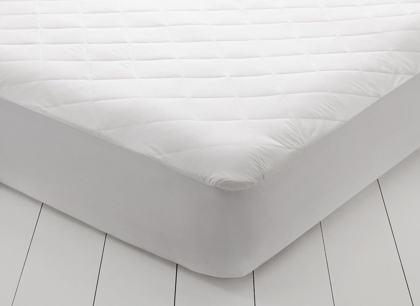 Waterproof 100% Cotton Fabirc, Polyester Fill Mattress Protector