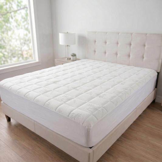 Zen Dream Quilted Bamboo Mattress Pad
