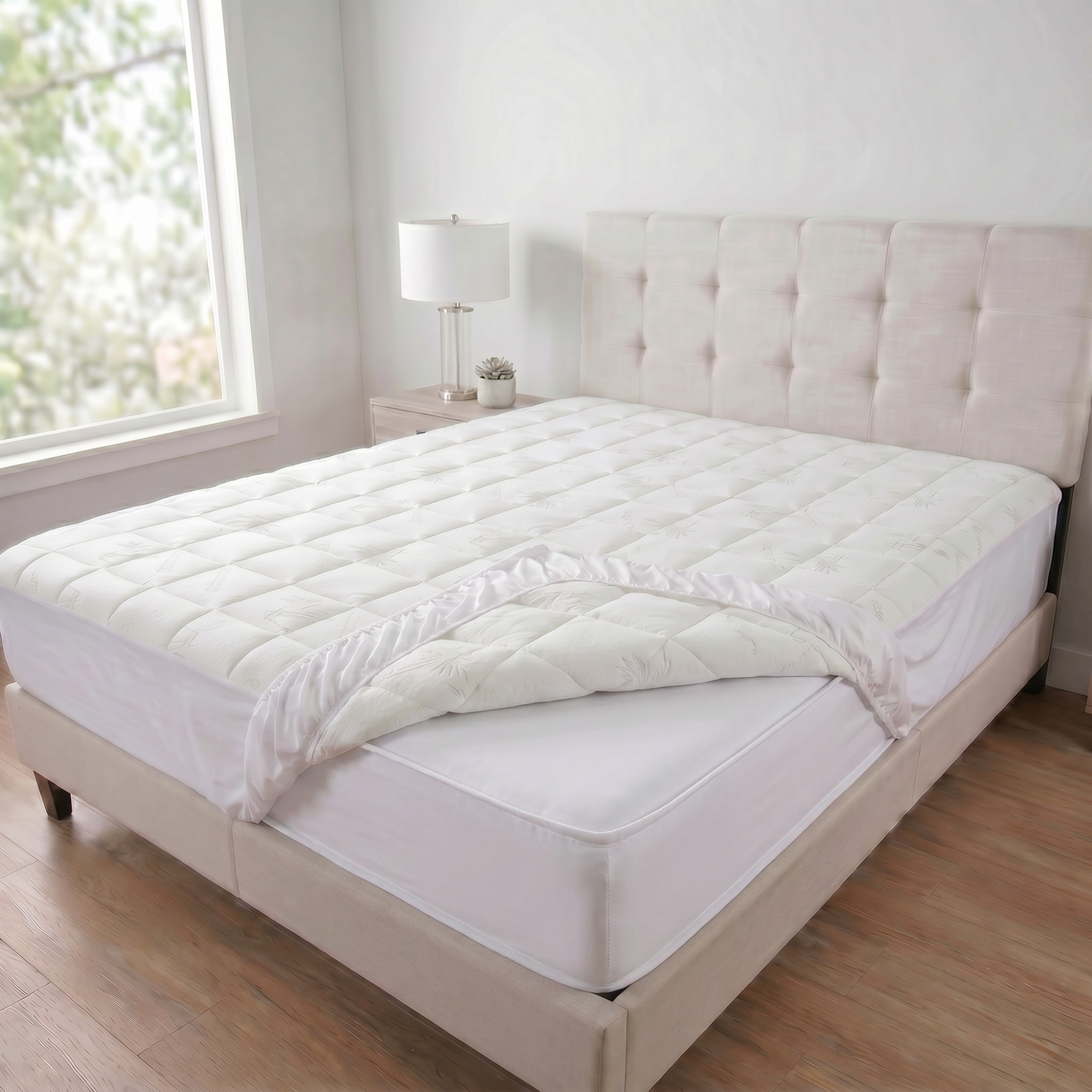 Zen Dream Quilted Bamboo Mattress Pad