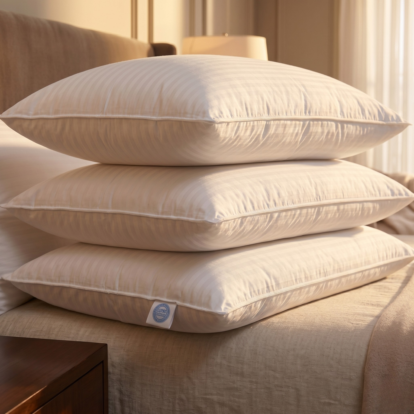 Balanced Dream 50/50 Goose Down & Feather Medium Firm Bed Pillow