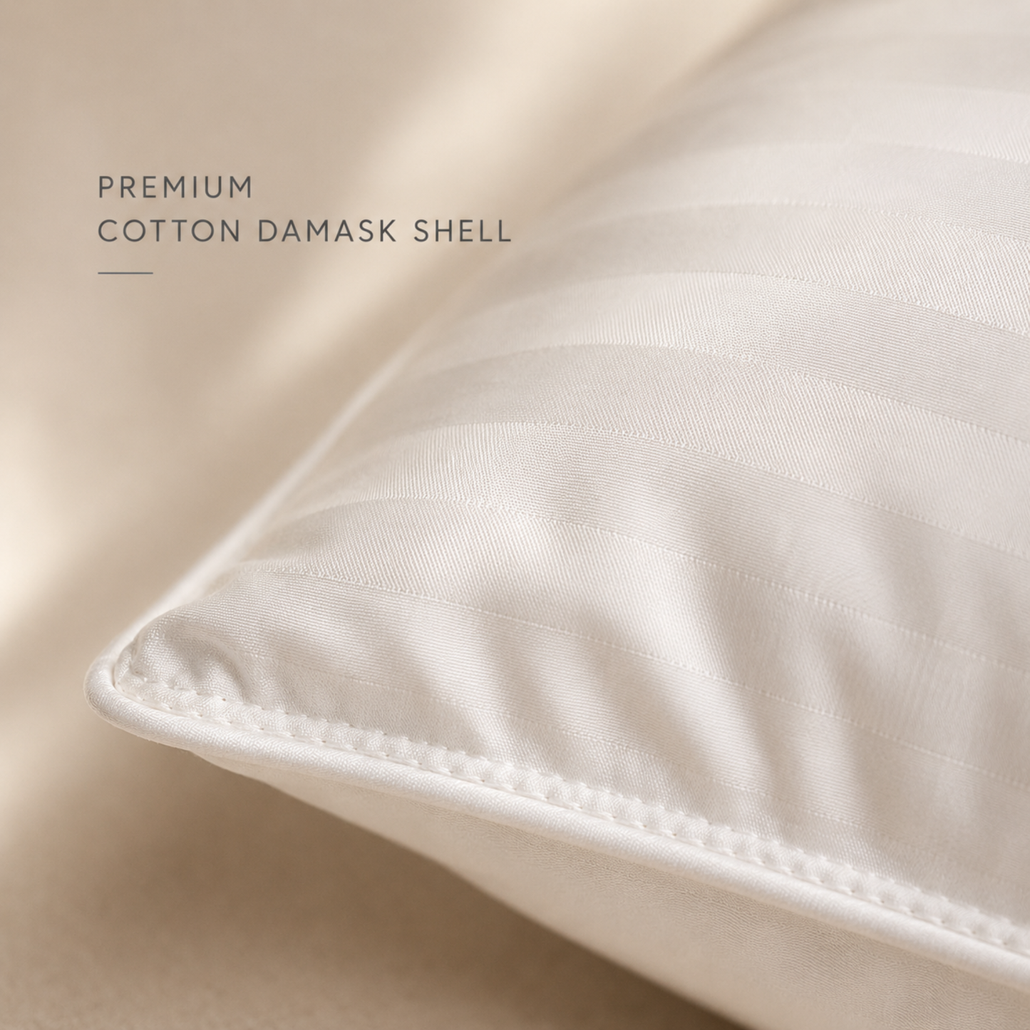 Cozy Dream 15/85 Goose Down & Feather Medium Support Pillow