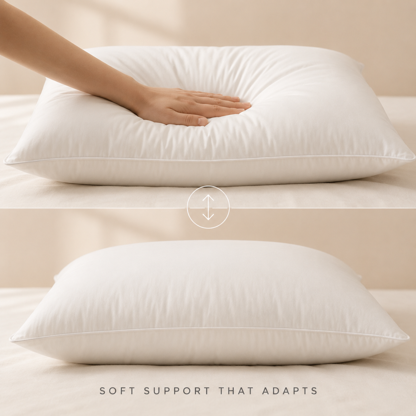 Elite Dream 550FP Down Medium/Firm Loft Pillow