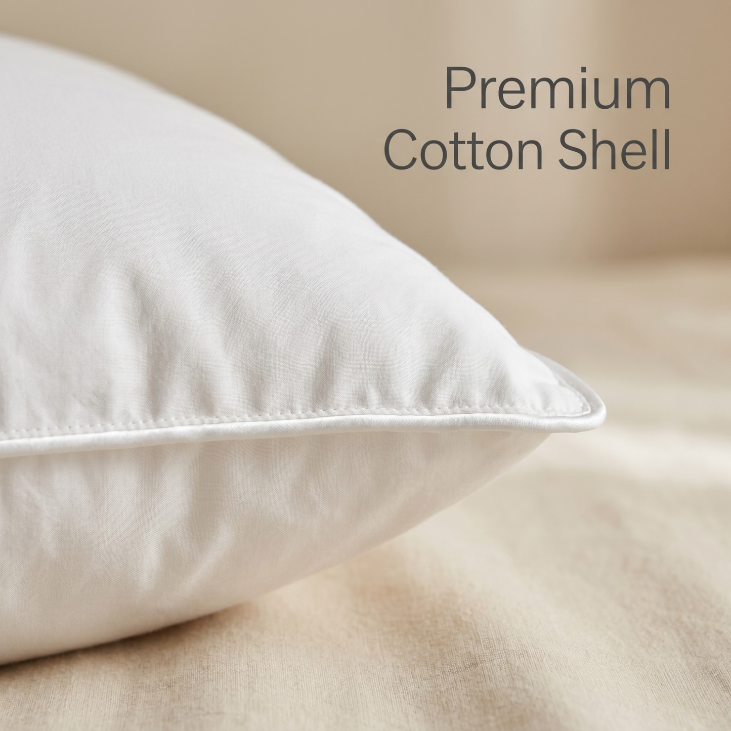 European Dream 800 Fill Power Down Pillow
