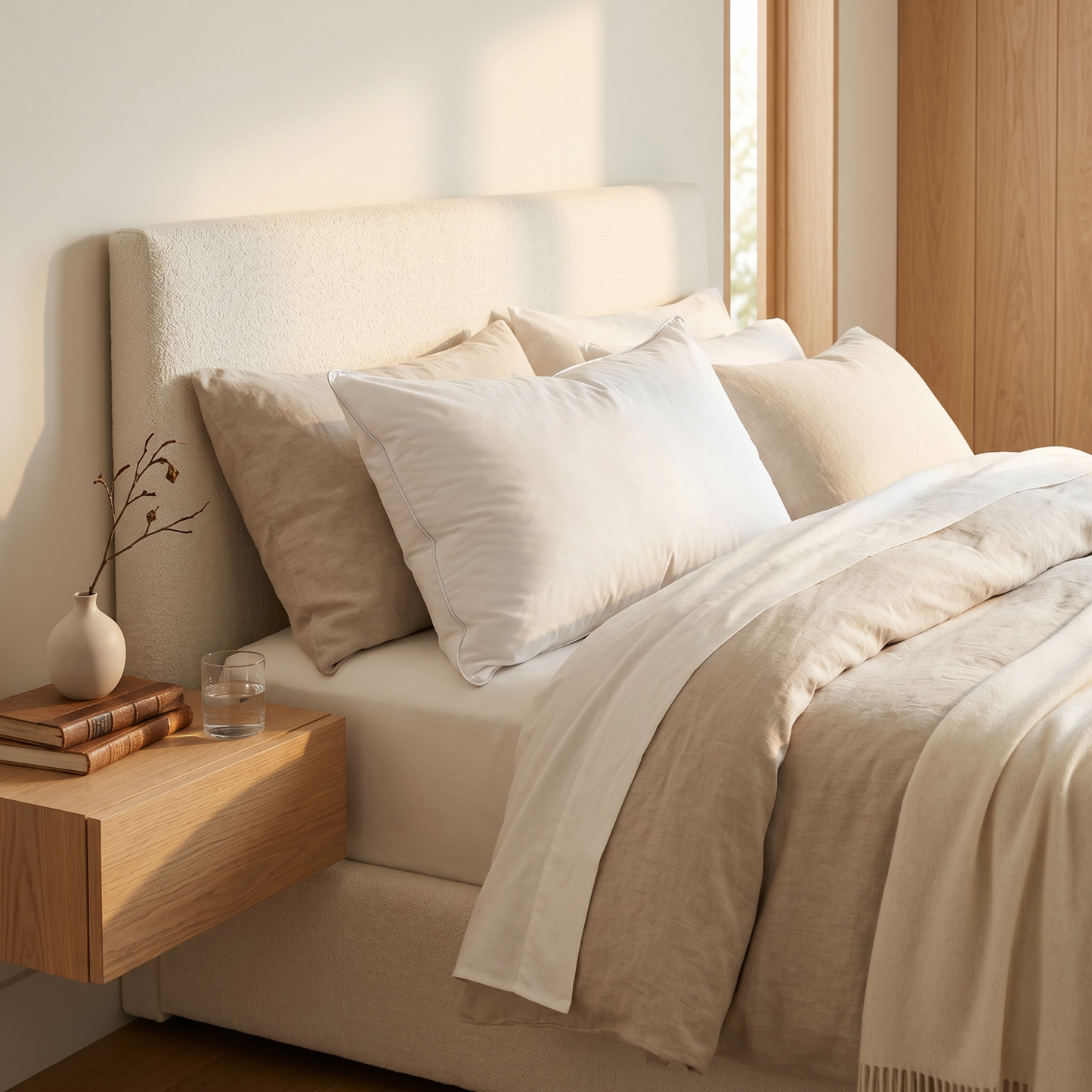 European Dream 800 Fill Power Down Pillow