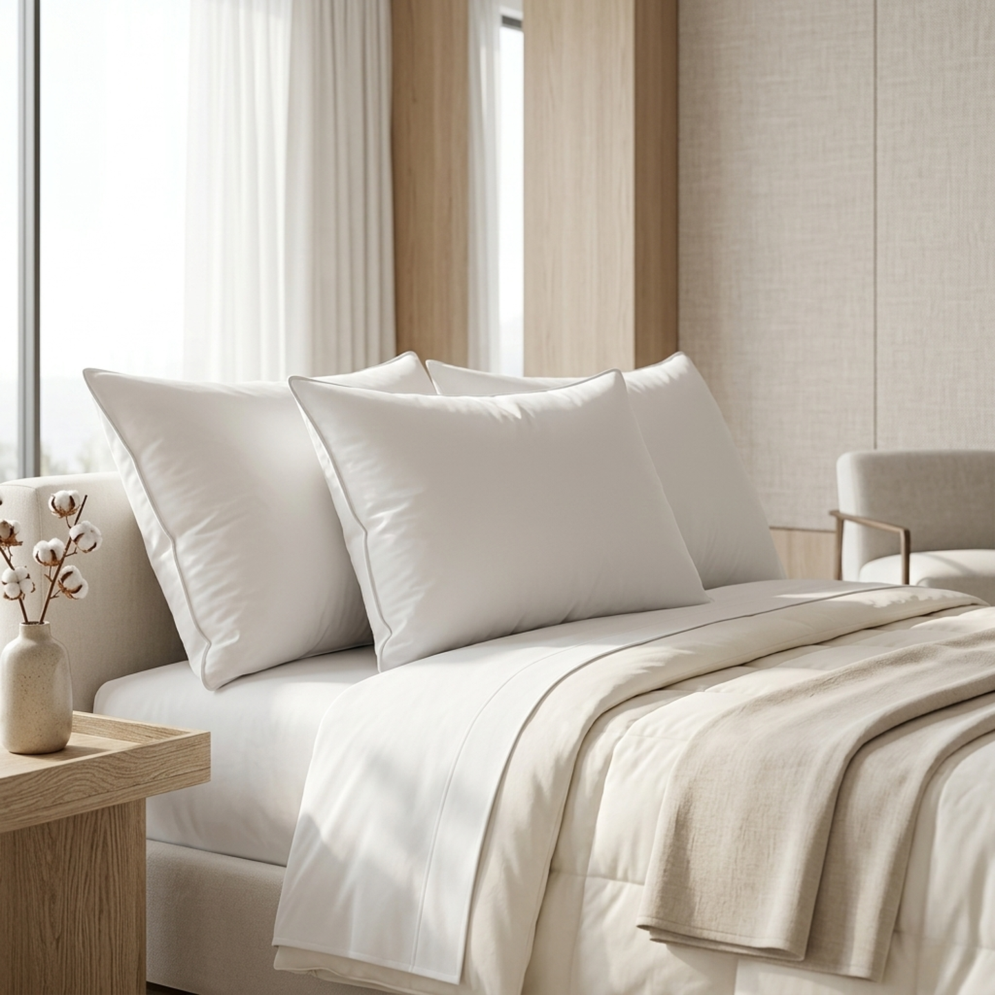 European Dream 800 Fill Power Down Pillow