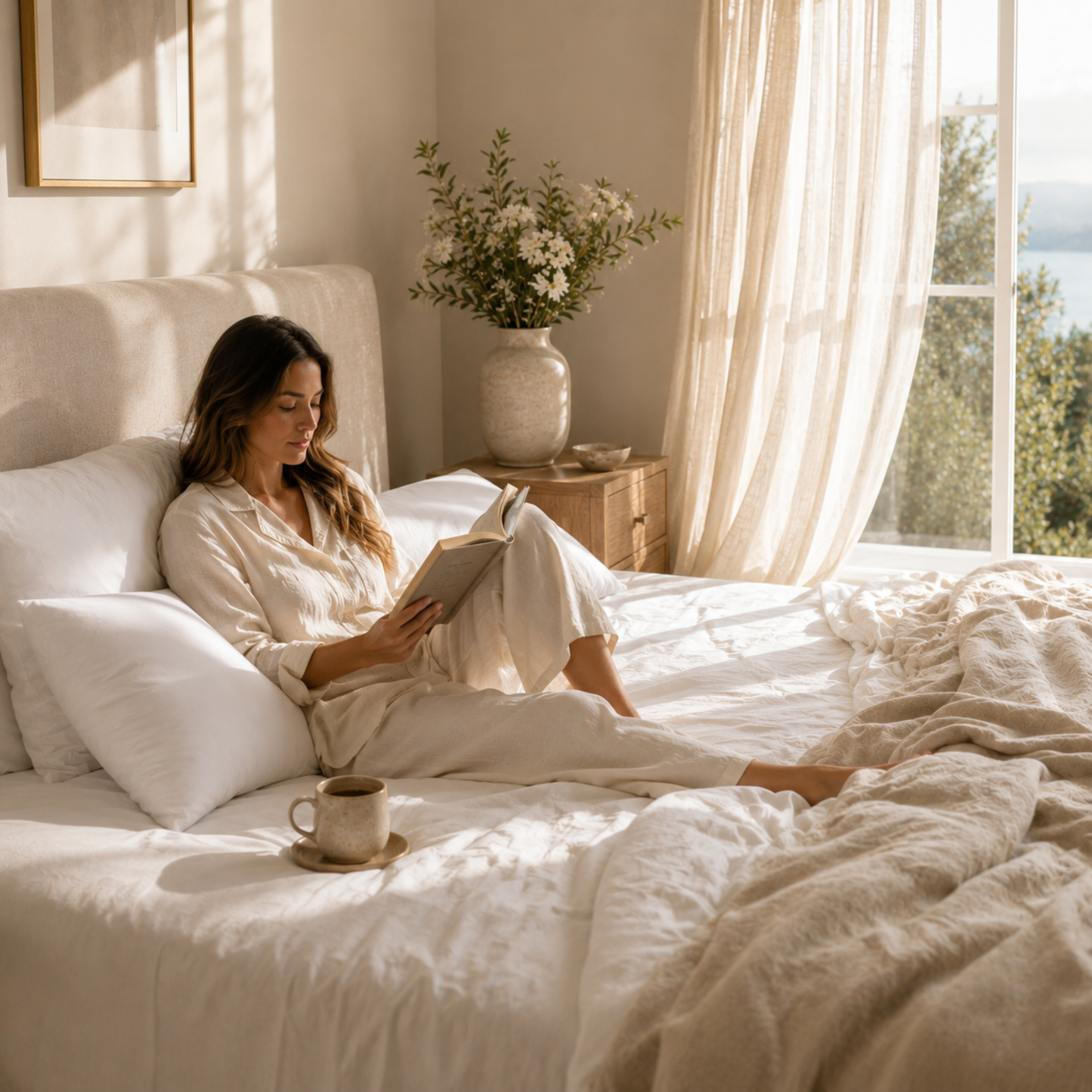 Premium Down & Feather Blend Body Pillows